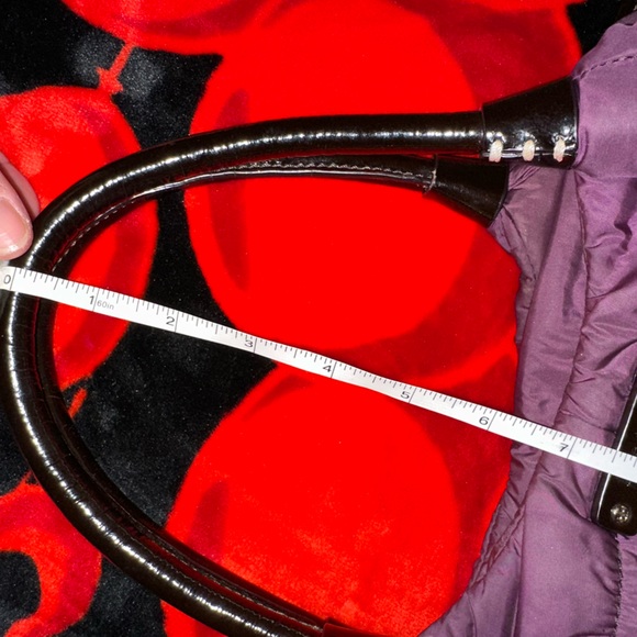 Purple Nylon Kate Spade Tote Bag Large Size - Picture 14 of 16